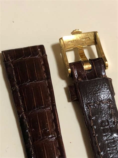 rolex crocodile leather strap